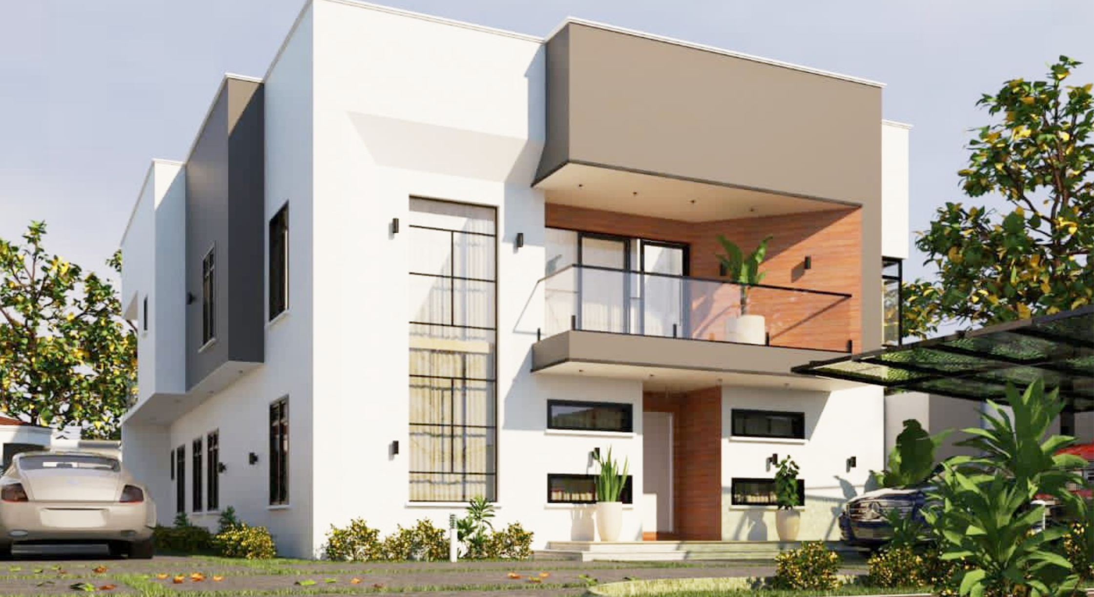 Modern luxury residential home developed by Snoh's & JBerg